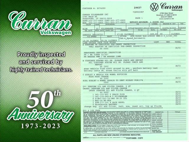 used 2022 Volkswagen Tiguan car, priced at $28,133