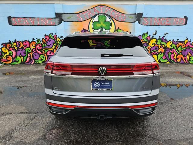 used 2024 Volkswagen Atlas Cross Sport car, priced at $35,659