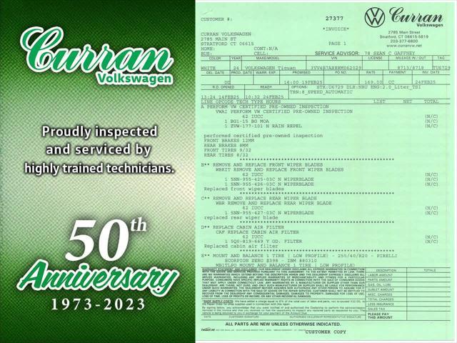 used 2024 Volkswagen Tiguan car, priced at $33,862