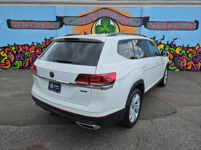 used 2021 Volkswagen Atlas car, priced at $27,490