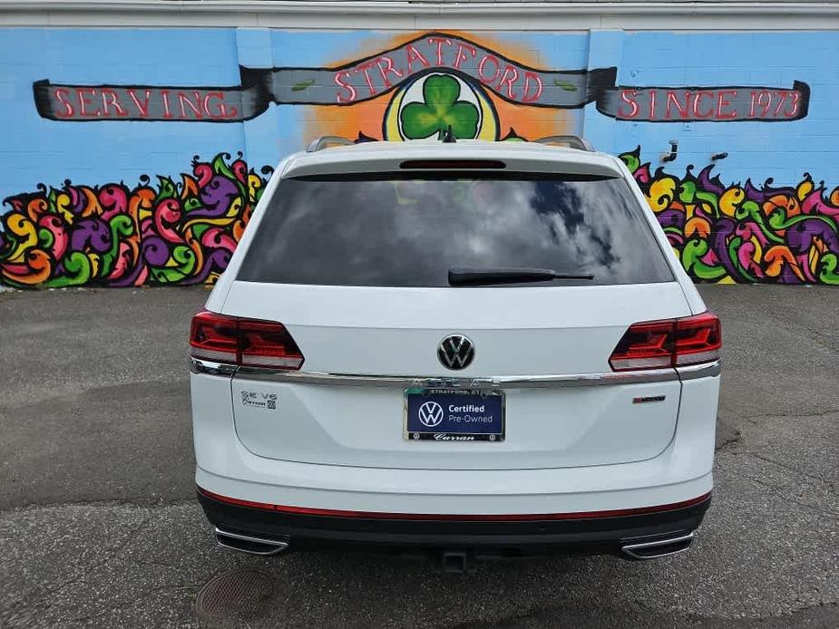 used 2021 Volkswagen Atlas car, priced at $27,899