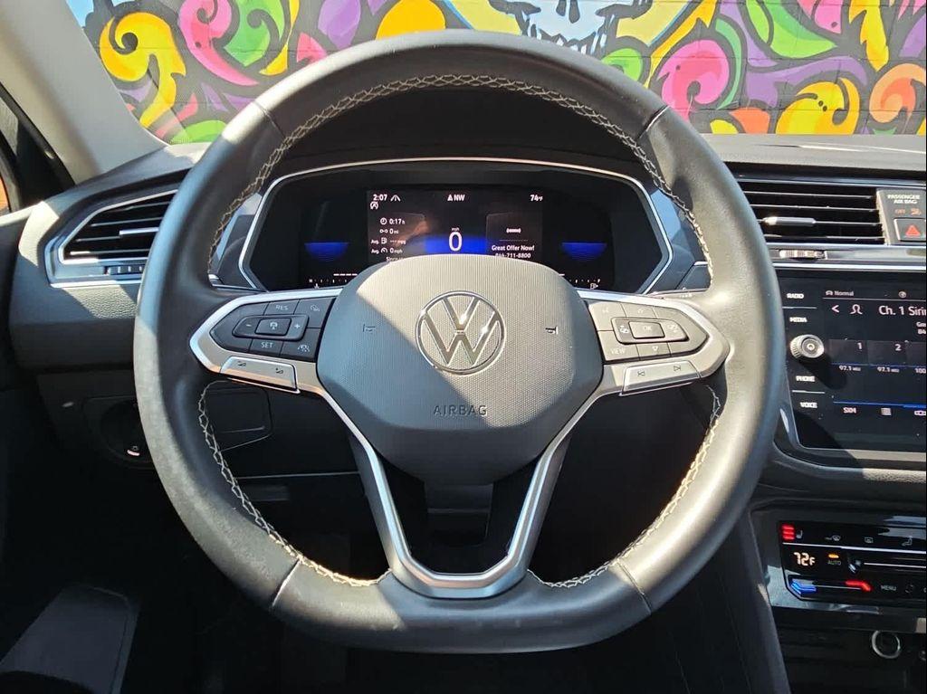 used 2022 Volkswagen Tiguan car, priced at $23,946