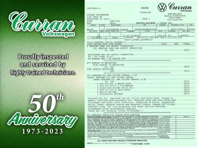 used 2019 Volkswagen Tiguan car, priced at $16,500