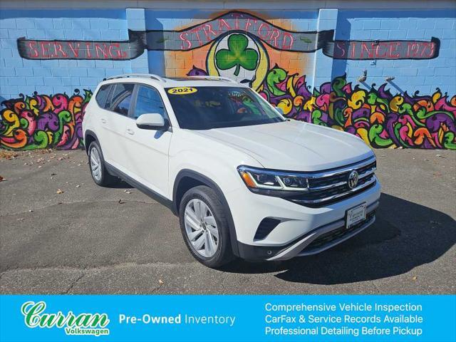 used 2021 Volkswagen Atlas car, priced at $29,452