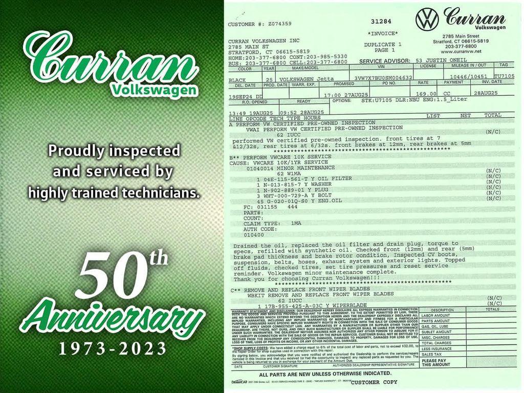 used 2025 Volkswagen Jetta car, priced at $24,335