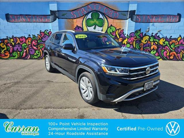 used 2022 Volkswagen Atlas Cross Sport car, priced at $28,200