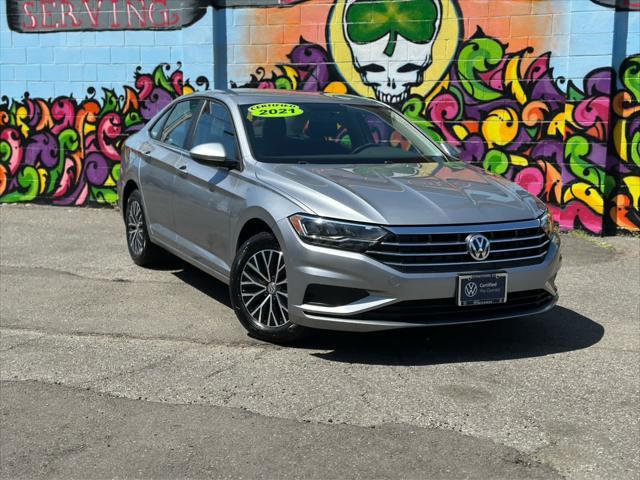 used 2021 Volkswagen Jetta car, priced at $17,813