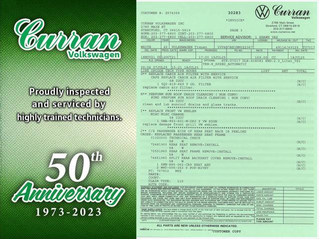 used 2022 Volkswagen Tiguan car, priced at $26,625