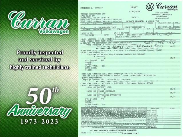 used 2022 Volkswagen Taos car, priced at $20,495