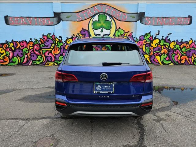 used 2022 Volkswagen Taos car, priced at $20,495