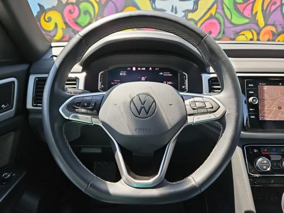 used 2021 Volkswagen Atlas Cross Sport car, priced at $28,800