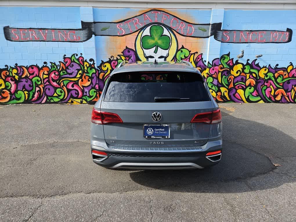 used 2023 Volkswagen Taos car, priced at $23,161
