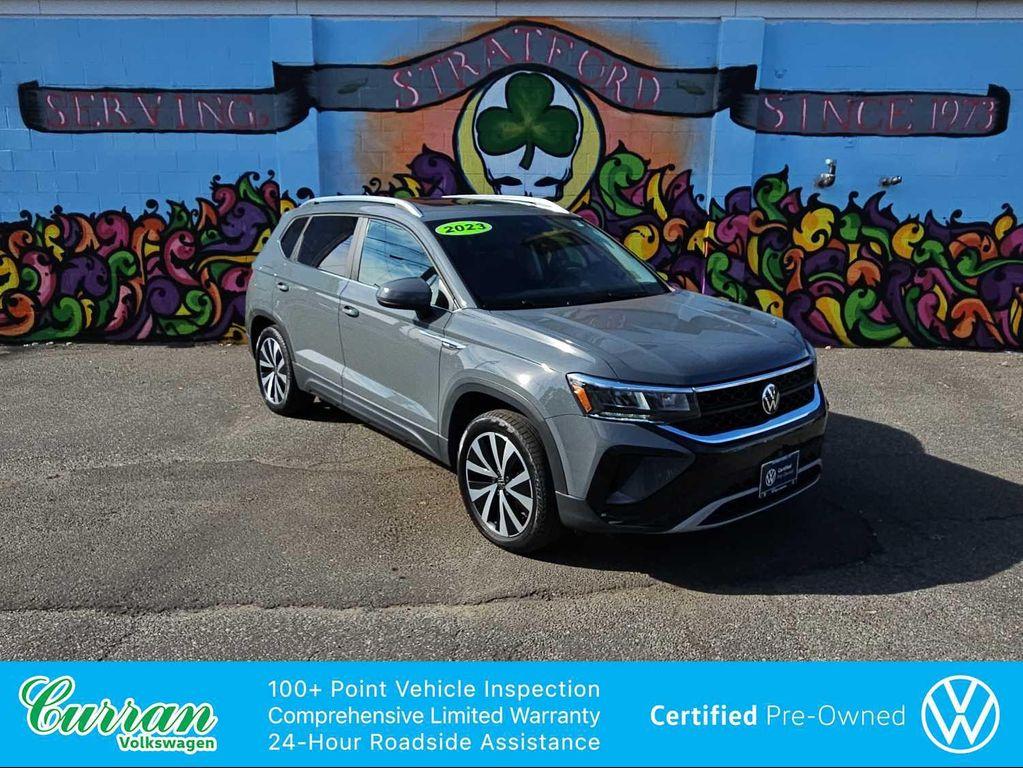 used 2023 Volkswagen Taos car, priced at $23,161