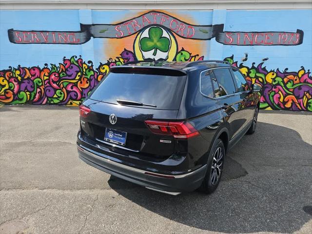 used 2021 Volkswagen Tiguan car, priced at $20,924