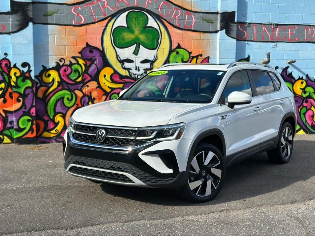 used 2023 Volkswagen Taos car, priced at $23,400