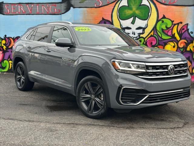 used 2022 Volkswagen Atlas Cross Sport car, priced at $33,528