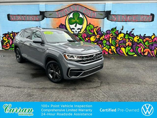 used 2022 Volkswagen Atlas Cross Sport car, priced at $33,528
