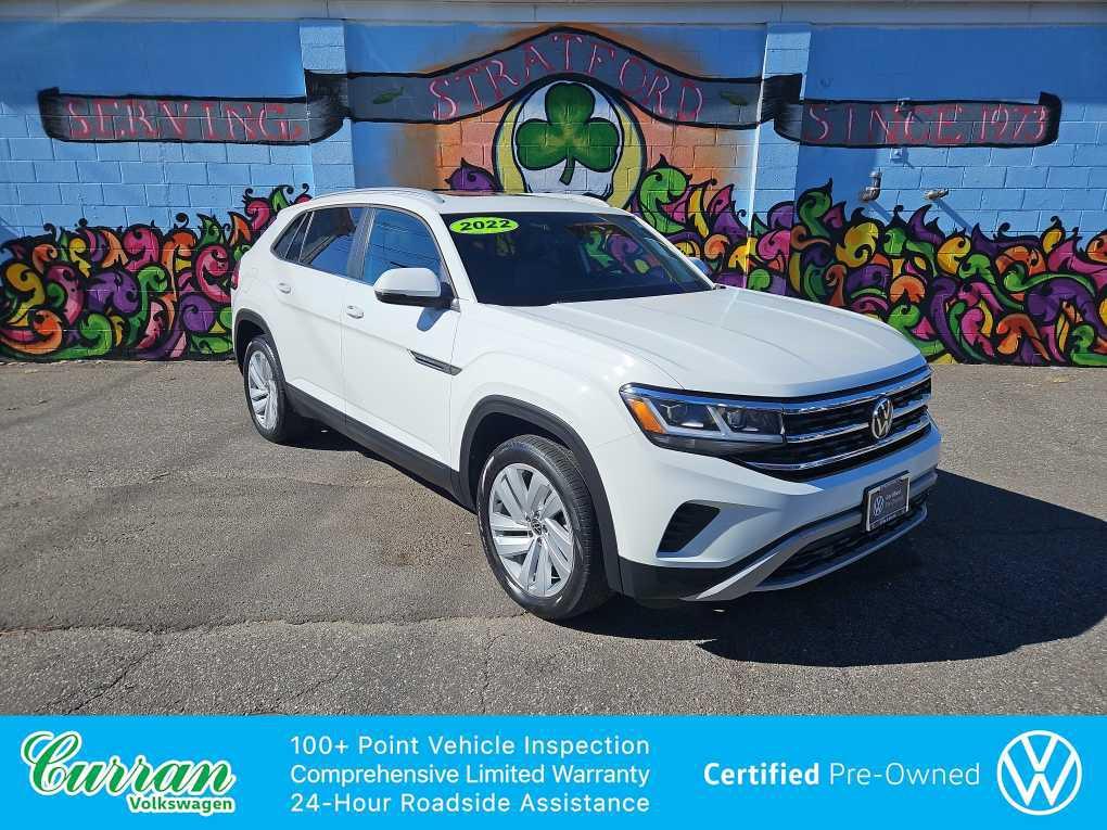 used 2022 Volkswagen Atlas Cross Sport car, priced at $26,400