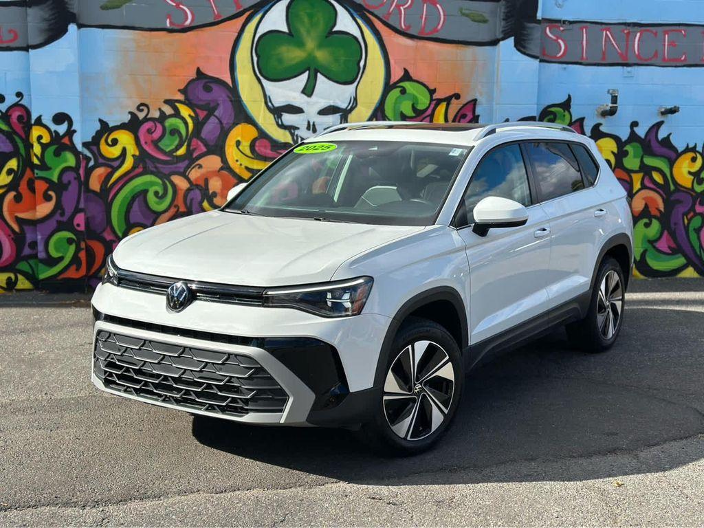 used 2025 Volkswagen Taos car, priced at $27,400