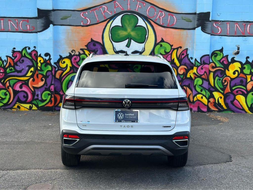 used 2025 Volkswagen Taos car, priced at $27,400