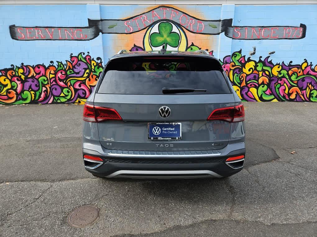 used 2024 Volkswagen Taos car, priced at $24,400