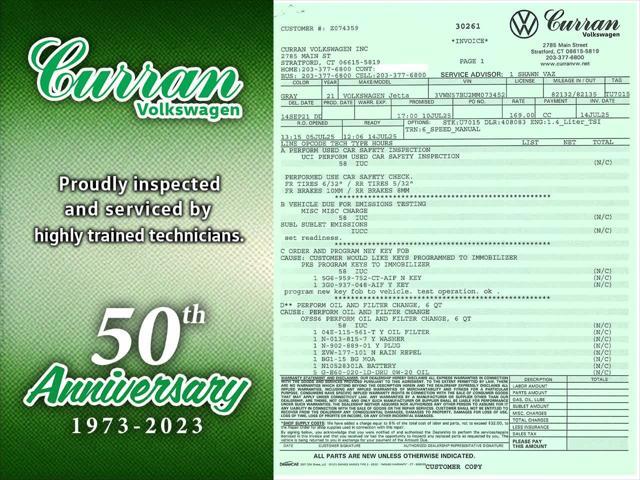 used 2021 Volkswagen Jetta car, priced at $14,382