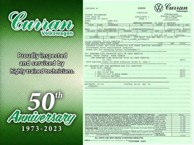 used 2023 Volkswagen Tiguan car, priced at $23,000