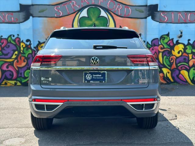 used 2022 Volkswagen Atlas Cross Sport car, priced at $33,985