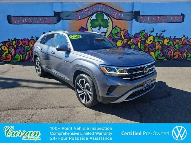 used 2022 Volkswagen Atlas Cross Sport car, priced at $30,699