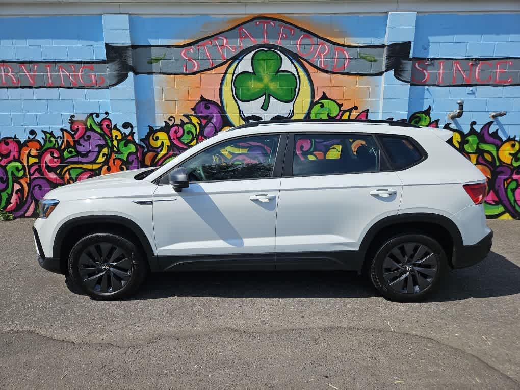 used 2022 Volkswagen Taos car, priced at $18,638