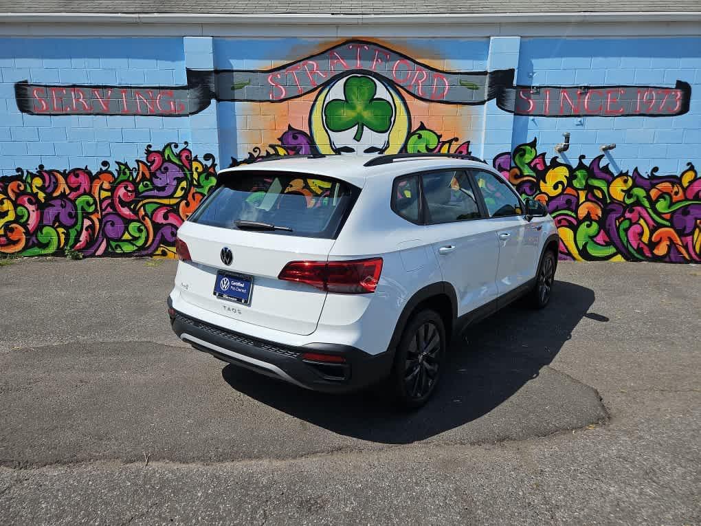 used 2022 Volkswagen Taos car, priced at $18,638