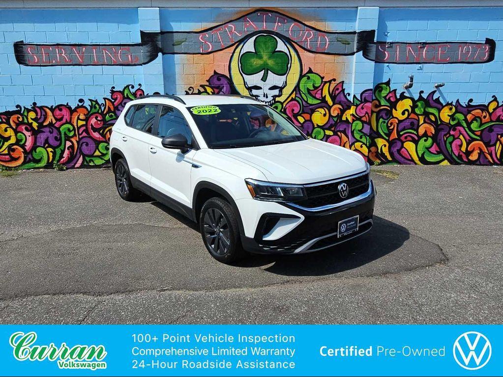 used 2022 Volkswagen Taos car, priced at $19,533