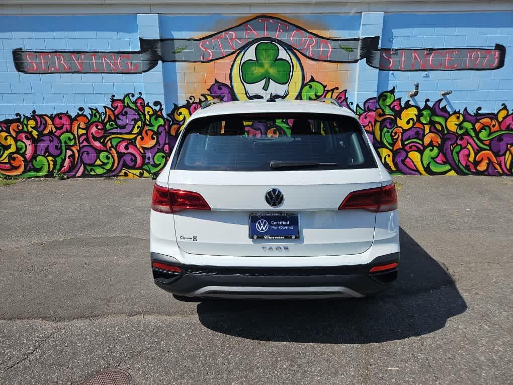 used 2022 Volkswagen Taos car, priced at $18,638