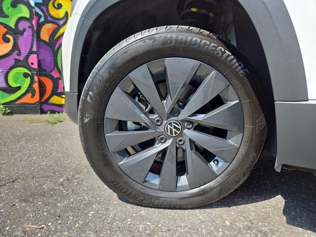 used 2022 Volkswagen Taos car, priced at $18,638