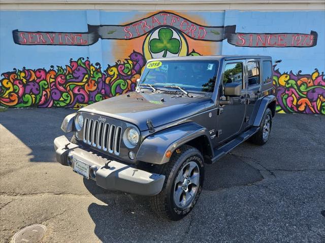 used 2018 Jeep Wrangler JK Unlimited car, priced at $25,200