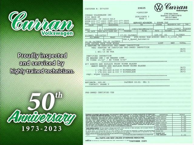 used 2021 Volkswagen Jetta car, priced at $18,473