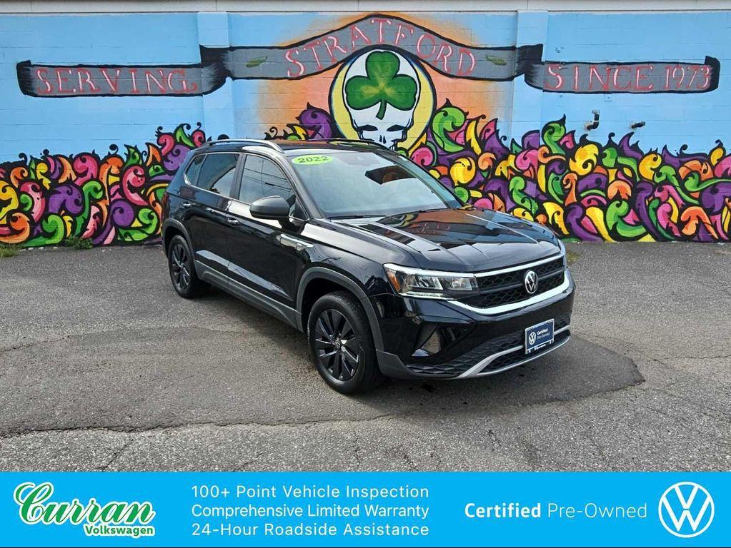 used 2022 Volkswagen Taos car, priced at $20,000