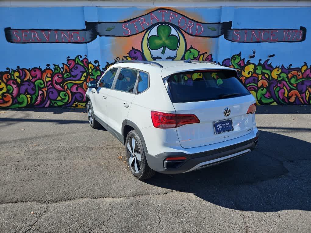 used 2024 Volkswagen Taos car, priced at $22,490