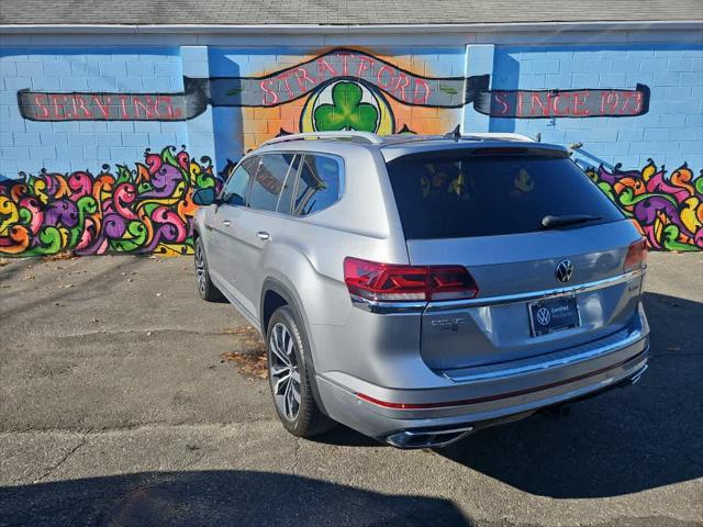 used 2021 Volkswagen Atlas car, priced at $31,400