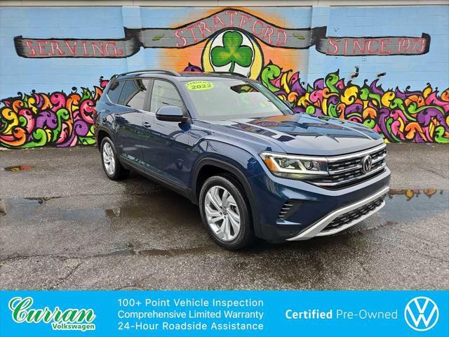 used 2022 Volkswagen Atlas car, priced at $29,300