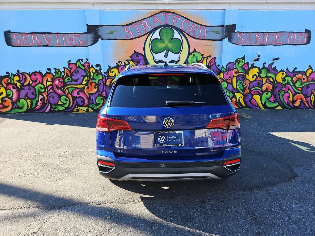 used 2023 Volkswagen Taos car, priced at $23,688