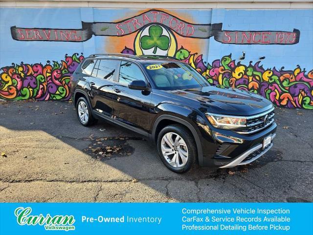 used 2021 Volkswagen Atlas car, priced at $28,085