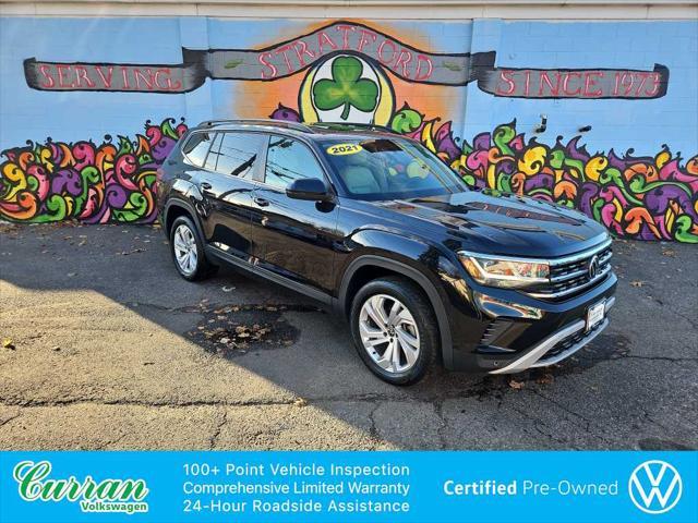 used 2021 Volkswagen Atlas car, priced at $27,777