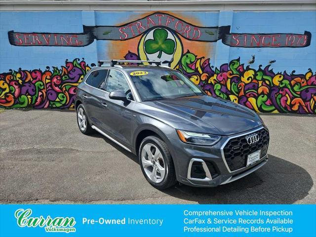 used 2023 Audi Q5 car, priced at $31,900