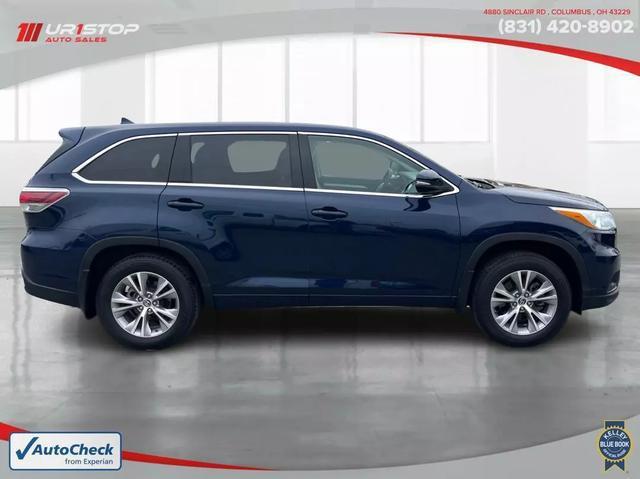 used 2016 Toyota Highlander car, priced at $17,950