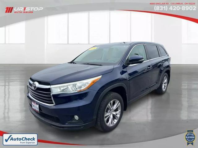 used 2016 Toyota Highlander car, priced at $17,950