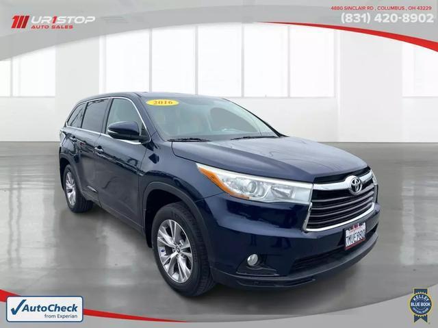 used 2016 Toyota Highlander car, priced at $17,950