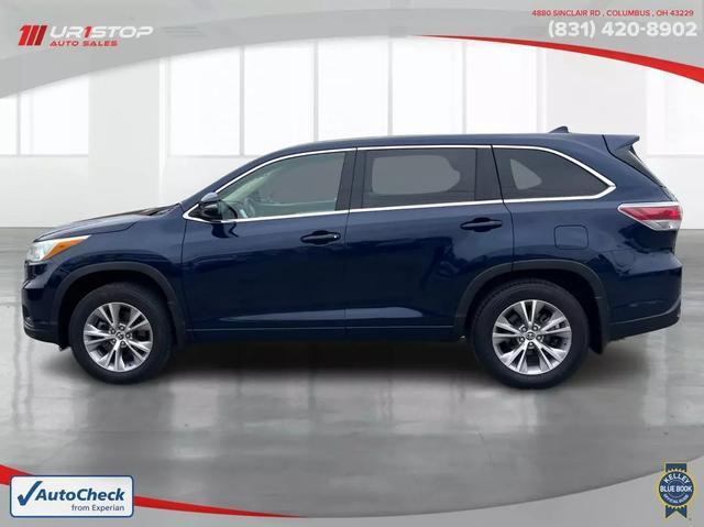 used 2016 Toyota Highlander car, priced at $17,950