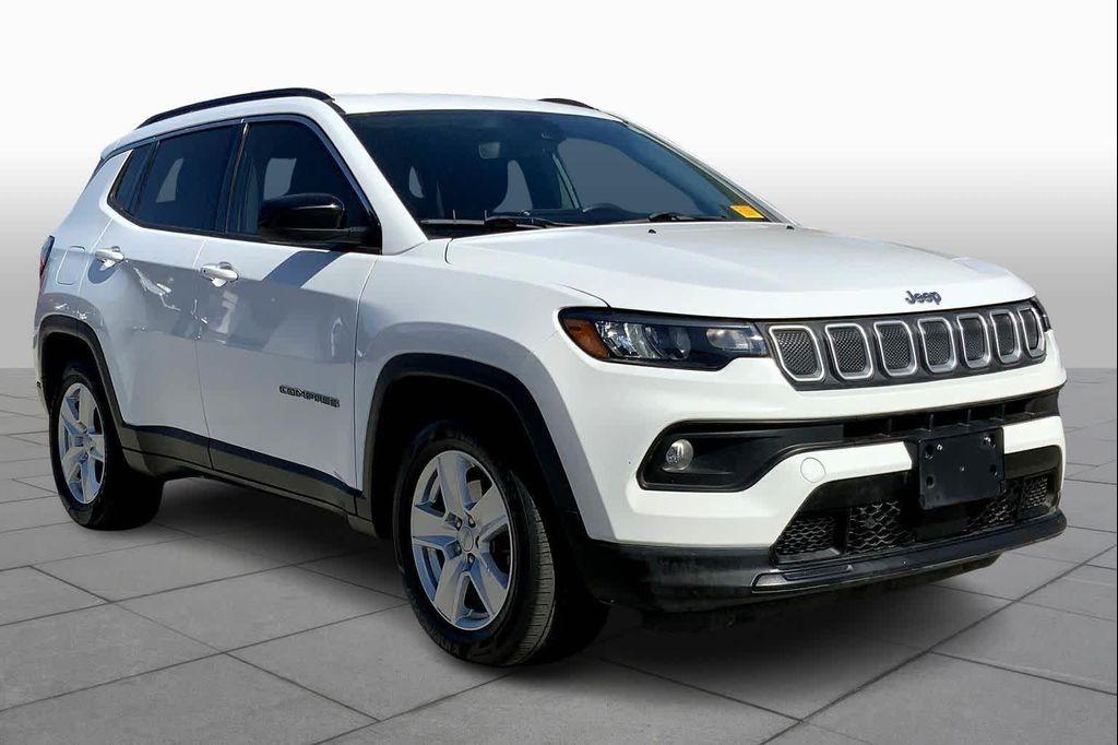 used 2022 Jeep Compass car, priced at $18,350