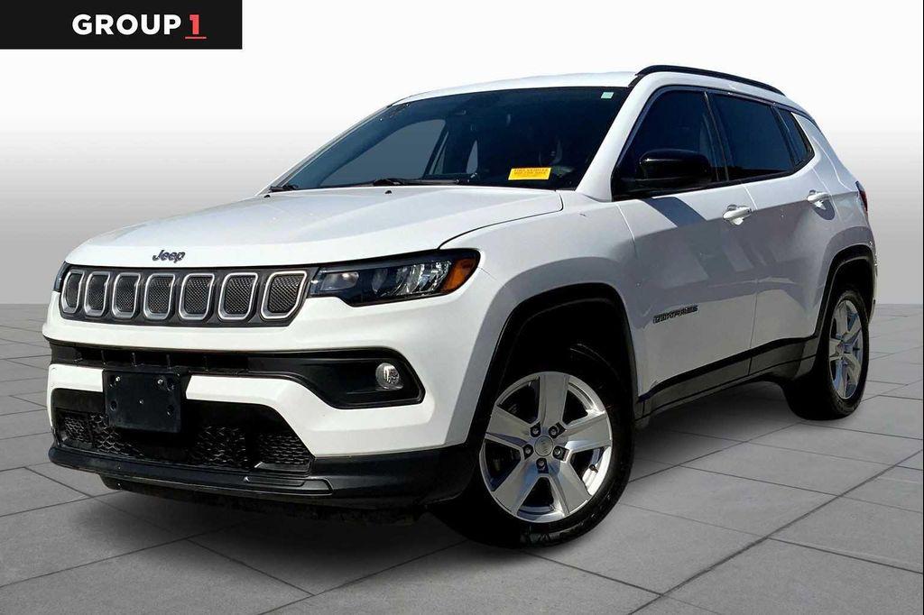 used 2022 Jeep Compass car, priced at $19,499